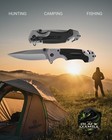 9   Spring Open Assisted Tactical Folding Pocket Knife Edc Blade Tactical Tool