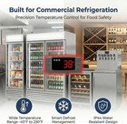 Xr06cx-4n1f1 Temperature Controller For 120v Commercial Refrigerator   Freezer