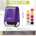 Epakh 9 Pcs Identity Protection Roller Stamp - Privacy Confidential Blackout    