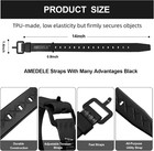 2 Pack Lashing Straps With Buckles adjustable Utility Tension Straps simple Tie-