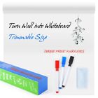 Dry Erase Whiteboard Sticker Wall Decal Self-adhesive White Board Peel Stick