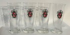 Vintage Beck   s German Pilsner Beer Glasses     Set Of 4     Coat Of Arms Logo