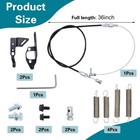 Universal P7100 Throttle Swap Kit  Includes 36  Cut-to-length Cable  Swap 
