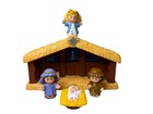 Fisher Price Little People Nativity Set With Stable Angel   11 Figures