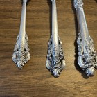 Wallace Grande Baroque Sterling Silver 5 Piece  Setting   No Mono 