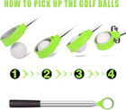 Golf Ball Retriever 9ft 12ft 14 5ft 16 3ft 20ft Golf Ball Retriever Telescopic   p