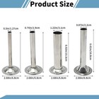  8 Stainless Steel Sausage Stuffer Tubes Replacement Fitting For Meat Grinder