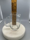 Vtg Clear Glass Cocktail Pitcher