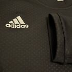 Adidas S Men s Icon  Long Sleeve Pullover Black Crew Neck Shirt Dotted   70