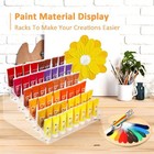 Nail Polish Organizer Of 6 Layers Acrylic Display Rack Paint Essential Oil