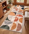 Boho 2x6 Runner Rug For Kitchen Non Slip Washable  Mid-century Modern Rug