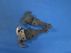 Vintage Brass Off Set Strap Ice Box 5  Hinges C6  2