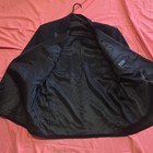 Zylos George Machado Men s Black Satin Double Breasted Tuxedo Jacket 42r