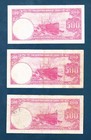 Lot Of 3 - Central Bank Of China  1942  500 Yuan