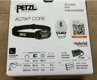  1  Bnib Petzl Actik Core 600 Headlamp Color Gray Fast free Shipping