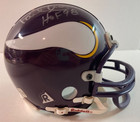 Paul Krause Hof    98 Minnesota Vikings Mini Helmet Signed Autographed Nfl