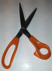 Fiskars 10    Stainless Steel Pinking Shears Scissors Orange Handle