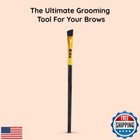 Mina Brow Brush-premium Angled Eyebrow Brush For Powder  Henna  Cream  Tint  