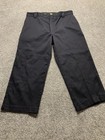 Dickies Pants Mens 40x30 Black Loose Fit Double Knee Work Flex Cell Pocket