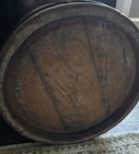 Vintage Barrel Style Antique Wooden Butter Churn With Dasher   Lid 20  