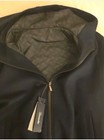 Drumohr Navy Blue Soft Brushed Wool-cashmere Hooded Jacket S  eu 48  Nwt
