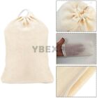 100 500 1000pcs Cotton Muslin Drawstring Bags For Craft gift soap herbs 3x4 4x6