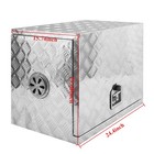 Aluminium Generator Box Storage With Vents For Ute Trailer Truck 620 X 400 X 500
