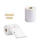 2 Rolls 4x6 Direct Thermal Shipping Labels  250 Labels roll  1   Core  Compat   