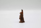 Amazing Antique Austrian Vienna Cold Painted Bronze Figure Of Brown Rabbit
