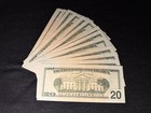 15 Realistic High Quality 20 Dollar Bills   Replica  15 Bills In One Order 