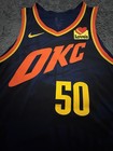 Nike Nba Oklahoma City Edition Game Worn Jersey Mike Muscala  50