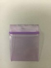 1010  1 x1   Purple Color Apple Brand Bags Mini Resealable Baggies  Case Of 1   