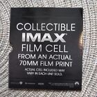 Interstellar Movie Collectible Imax 70mm Film Cell