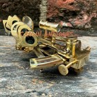 Nautical Collectible Antique Brass Sextant Working German Marine Maritime Gift