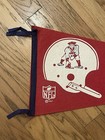 Vintage New England Patriots Pennant Full Size 1960s 1967 Nfl Single Bar Helmet