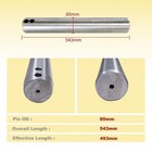 Excavator Bucket Pins 80mm X 543mm 40cr Steel For John Deere Caterpillar Kubota