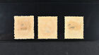 Dwi Danish West Indies Scott   24 25 27 Vf Og Hr Stamps Cat  52