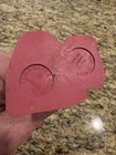 Vintage 1960 s Louis Marx Pink Nutty Mads The Thinker Toy Figure Statue 5  