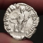 Emperor Commodus Denarius 183ad Ancient Roman Empire Silver Coin Salus Rome