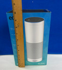 New Amz Echo Smart Speaker With Alexa 1st Generation White Bluetooth Wi-fi Ds43
