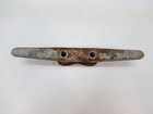 Used Rusty 10 1 4 Inch Cast Iron Boat Dock Cleat Tiki Hut Bar Yard Art  d3c985c 