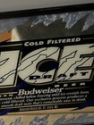 Budweiser Ice Beer Bar Pub Mirror Sign 1993 25  X 22  Slanted Vintage