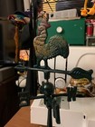 Vintage Cast Iron Rooster Weathervane 