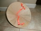 Vietnamese Bamboo Palm Leaf Conical Hat  non La  12  Diameter For Kid