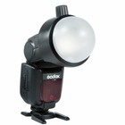 Us Godox Ak-r11 Dome Diffuser Accessory For V1 Flash Godox H200r Round Head