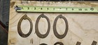 Antique Brass House Numbers 11 Numbers