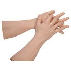 Realistic Silicone Glove Hand Skin Cover Scars Hand Sleeve Cosplay Crossdresser