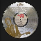 Eric Clapton - Wonderful Tonight Silver Lp Framed Signature Card Display