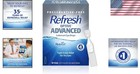 Eye Drops Dry Eyes Lubricant Hydrating Relief Preservative-free 30 Pack