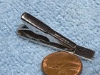 Vintage La Mode Sterling Silver And Diamond Tie Clip